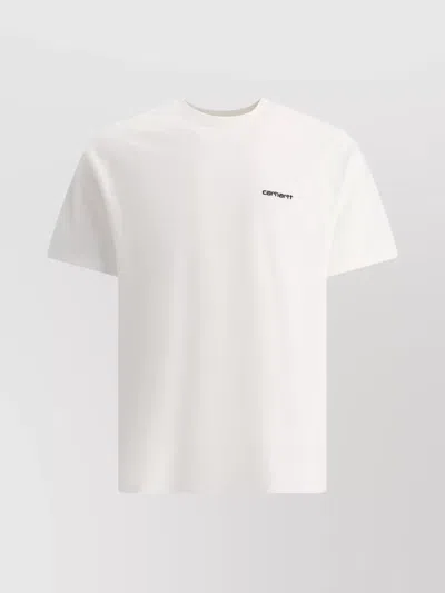 CARHARTT "EMBROIDERED SCRIPT" CREW NECK T-SHIRT