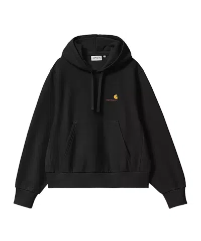 Carhartt Embroidered Sweater With Logo In Black