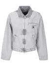 Carhartt Emery Organic Cotton Casual Jacket In Gray