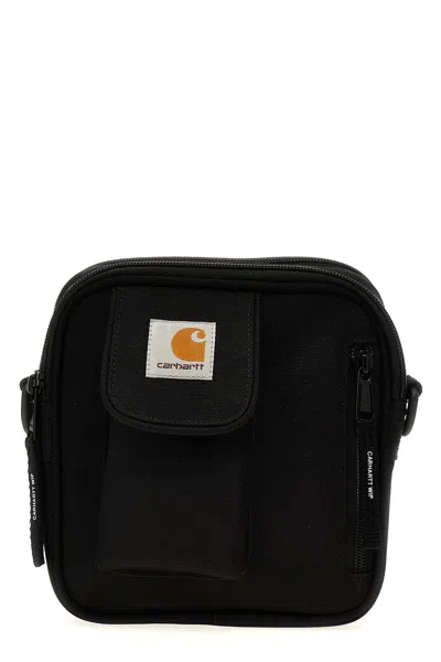 Carhartt 'essentials Bag Small' Crossbody Bag In Black