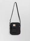 Carhartt Essentials Shoulder Bag Polyester Logo Strap In Black