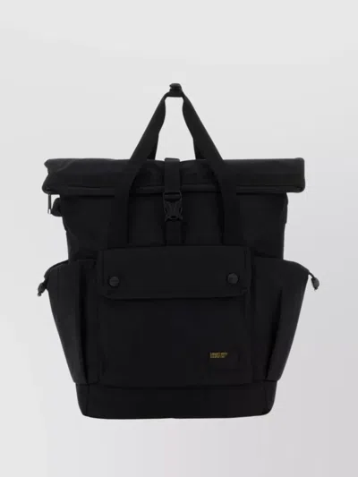 Carhartt Fabric Tote Bag Adjustable Straps In Black