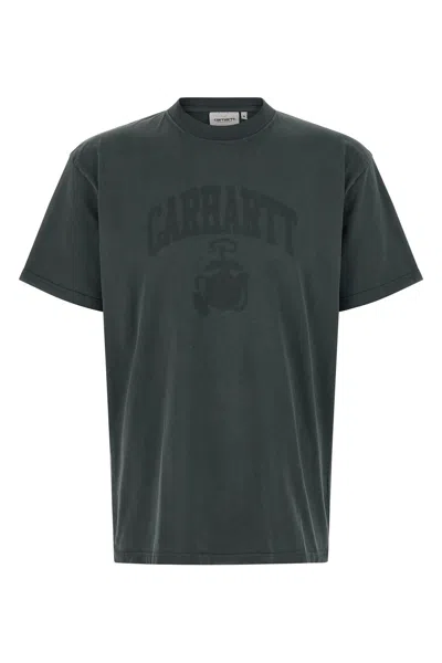 Carhartt 'faded Pond Corps' T-shirt In Blue