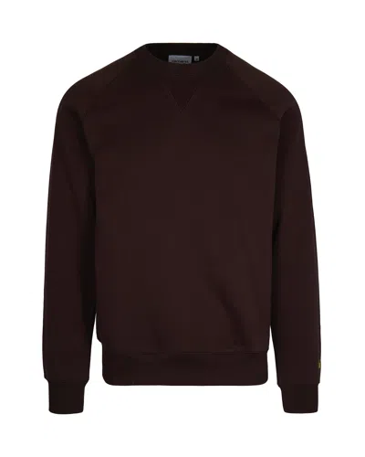 Carhartt Wip Sweatshirt In Burgundy