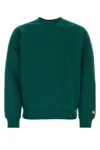 Carhartt Chase Green Sweatshirt In Green