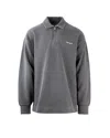 Carhartt Embroidered Script Sweatshirt Ribbed Cuffs In Gray