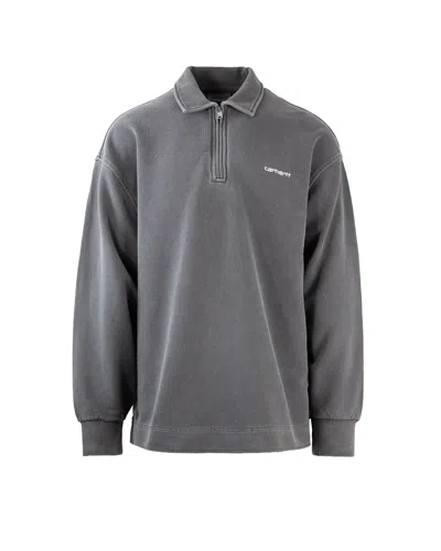 CARHARTT HUDSON SWEATSHIRT BLACK/WHITE