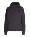 Carhartt W' Hooded Benton Jacket In Gray