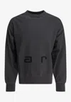 Carhartt Felt Script Sweatshirt In Black