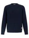 Carhartt Anglistic Sweater In Blue