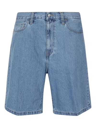 Carhartt Five-pocket Denim Shorts In Blue