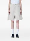 Carhartt Five-pockets Shorts In Gray