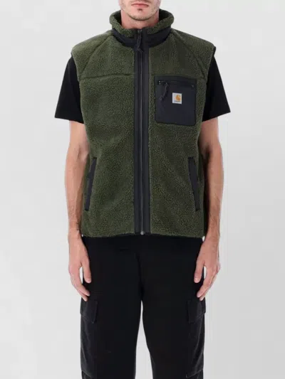 Carhartt Fleece Vest Liner Regular Fit Mesh In Burgundy