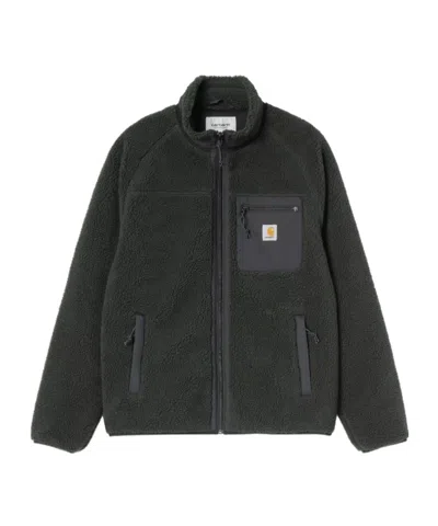 Carhartt Fleece Zip-up Sweater In Raven / Black