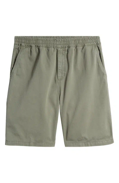 Carhartt Flint Organic Cotton Twill Shorts In Park Garment Dyed