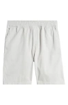 Carhartt Flint Organic Cotton Twill Shorts In Sonic Silver Garmen