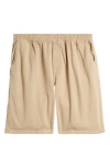 Carhartt Flint Organic Cotton Twill Shorts In Wall Garment Dyed