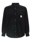 Carhartt Flint Shirt In Black
