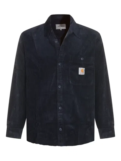 Carhartt Flint Shirt In Blue
