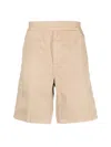 Carhartt Flint Elasticated-waist Shorts In Brown