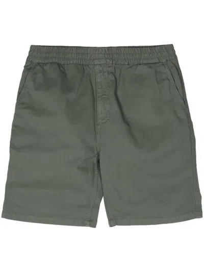 Carhartt Flint Organic Cotton Shorts In Green