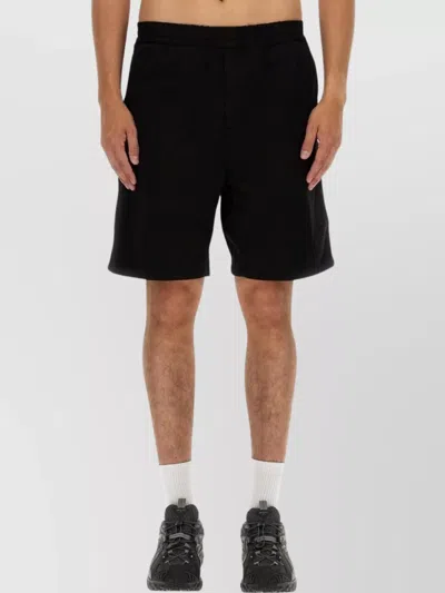 Carhartt Flint Shorts With Back And Side Pockets In Black