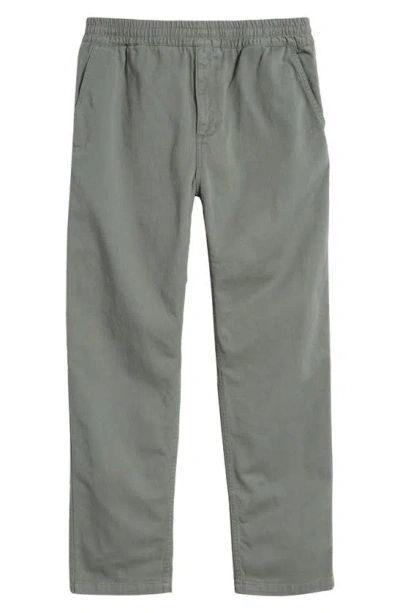 Carhartt Flint Straight Leg Twill Pants In Park Garment Dyed