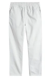 Carhartt Flint Straight Leg Twill Pants In Sonic Silver Garmen