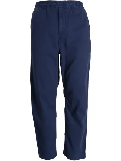 Carhartt Flint Trousers In Blue