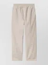 Carhartt Flint Straight-leg Garment-dyed Organic Cotton-twill Trousers In Neutral