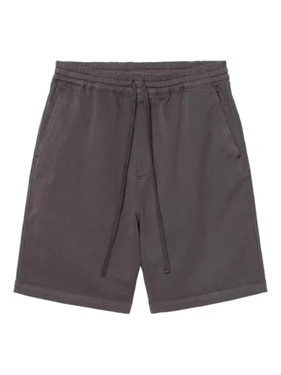 Carhartt 플로이드 밴딩 드로스트링 쇼츠 In Gray