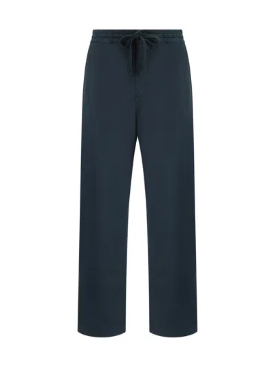 Carhartt Blue Floyde Trousers In Duck Blue