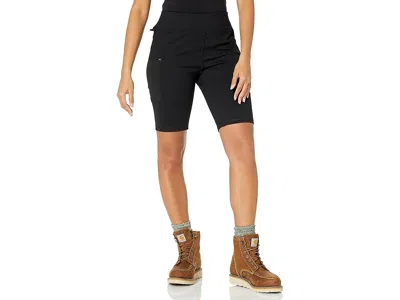 Carhartt Force Fitted Lightweight Utility Shorts In Black