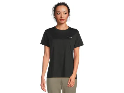 Carhartt Force Sun Defendertm Relaxed Fit Short-sleeve T-shirt In Black