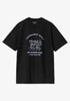 Carhartt Fun Run Printed T-shirt In Black
