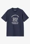 Carhartt Fun Run Printed T-shirt In Blue