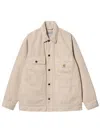 CARHARTT GARRISON JACKET MEN BEIGE IN COTTON