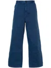 Carhartt Garrison Twill Straight Trousers In Blue