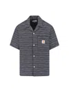 Carhartt Short Sleeve Shirt Chest Pocket In Gray