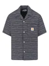 Carhartt Short Sleeve Shirt Chest Pocket In Gray