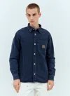 Carhartt George Denim Shirt Jacket In Blue