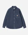 Carhartt George Shirt Jac In Blue