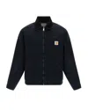 Carhartt Work In Progress Detroit Organic Cotton Canvas Jacket In Black