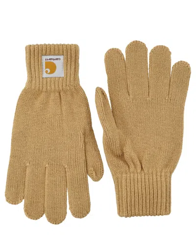 Carhartt Gloves In Beige