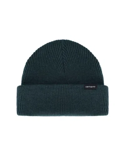 Carhartt Gordan Dark Fir Beanie In Green