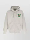 Carhartt Graphic Hooded Sweatshirt Drawstring Style In Gray