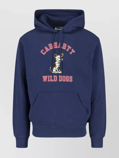 CARHARTT GRAPHIC HOODED SWEATSHIRT KANGAROO POCKET