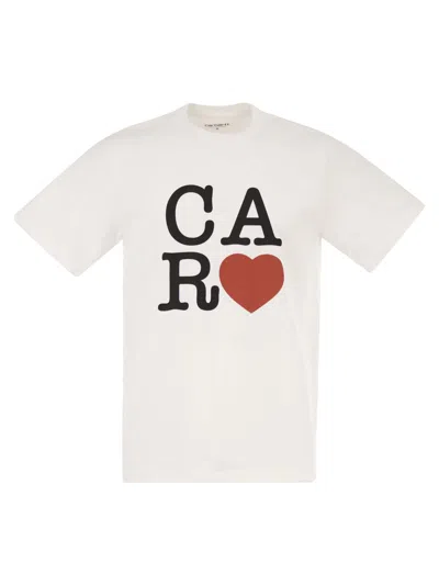 Carhartt Graphic Organic Cotton T-shirt In White