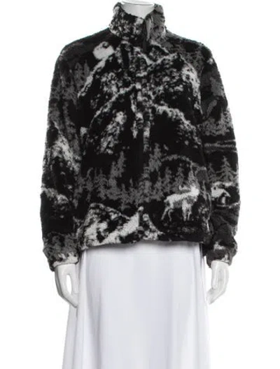 Pre-owned Carhartt Graphic Print Jacket In Black
