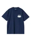 Carhartt Work In Progress Tire Graphic T-shirt In Blue